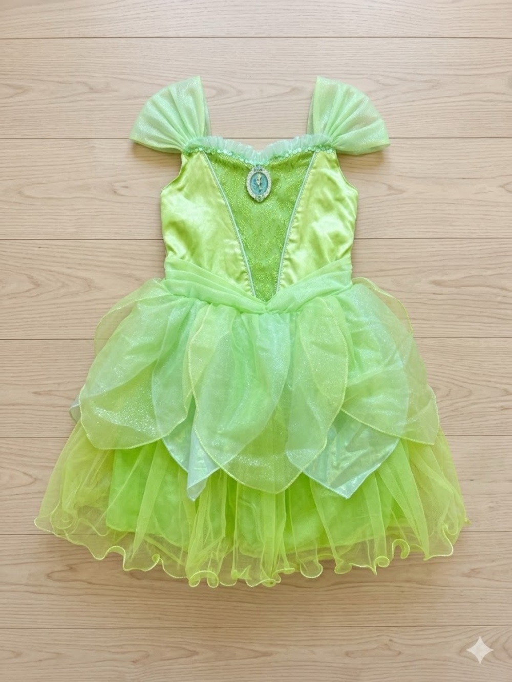 Disney Store Tinkerbell Deluxe Costume Dress - Size 9/10 ✨